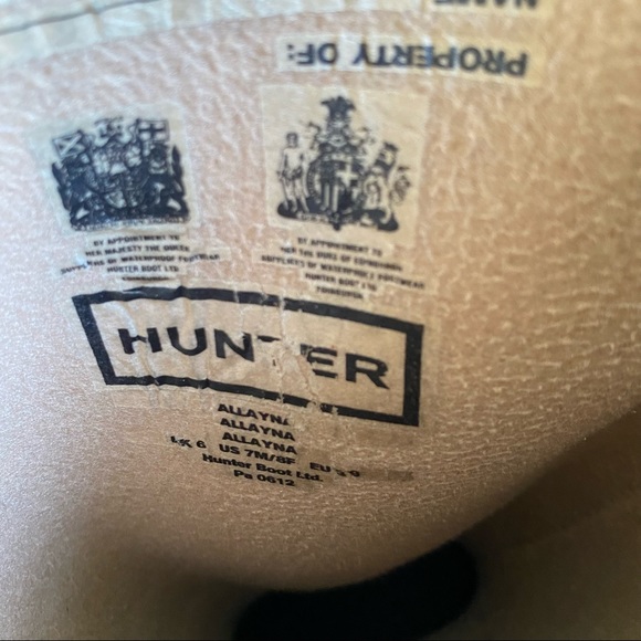 Hunter Allayna Rain Wool Boots - Picture 12 of 12